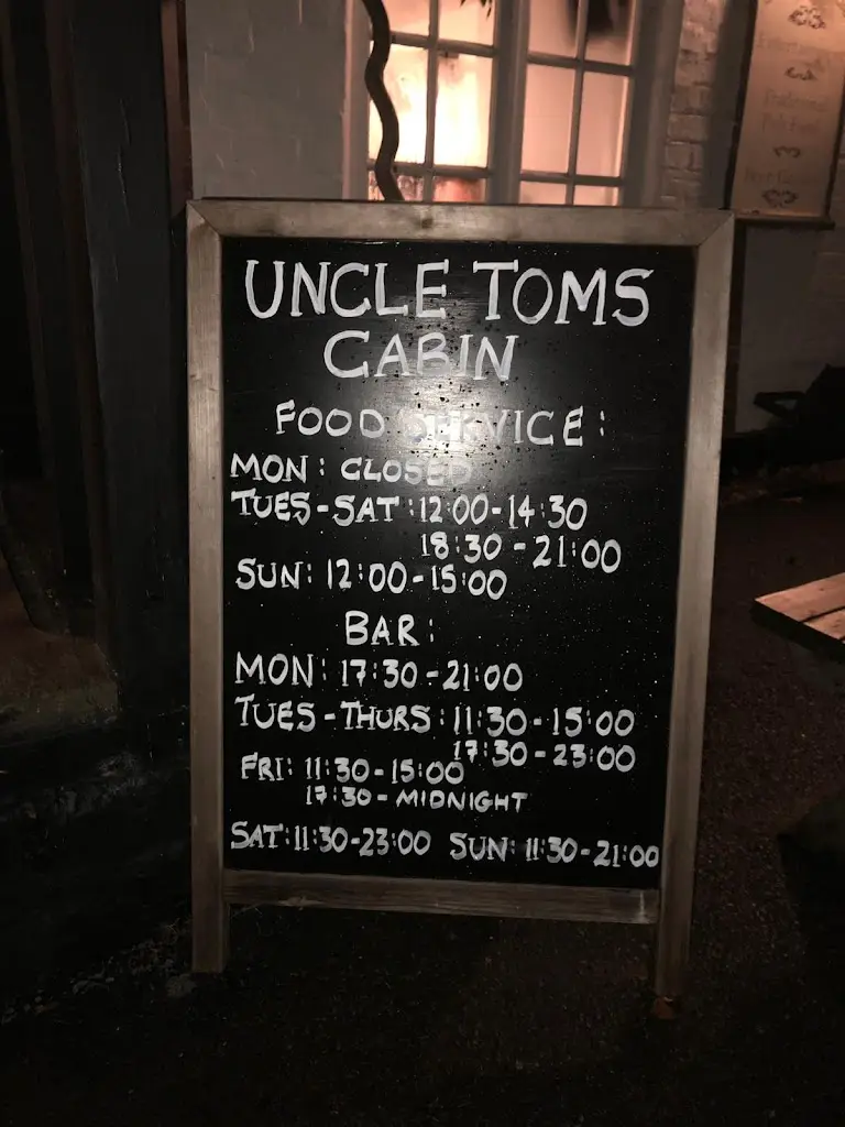 Menu_Uncle Tom's Cabin_Cookham_image_4