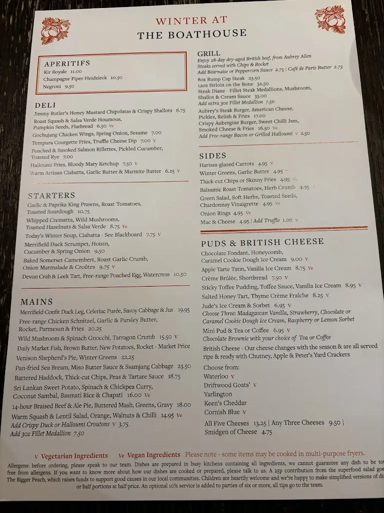 Menu_The Boathouse at Boulters Lock_Cookham_image_2