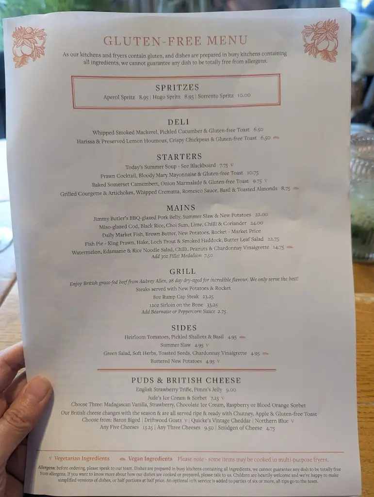 Menu_The Boathouse at Boulters Lock_Cookham_image_3