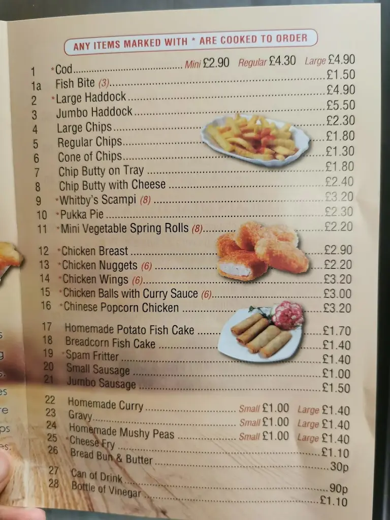 Menu_Robert's Golden Cod_Armthorpe_image_2