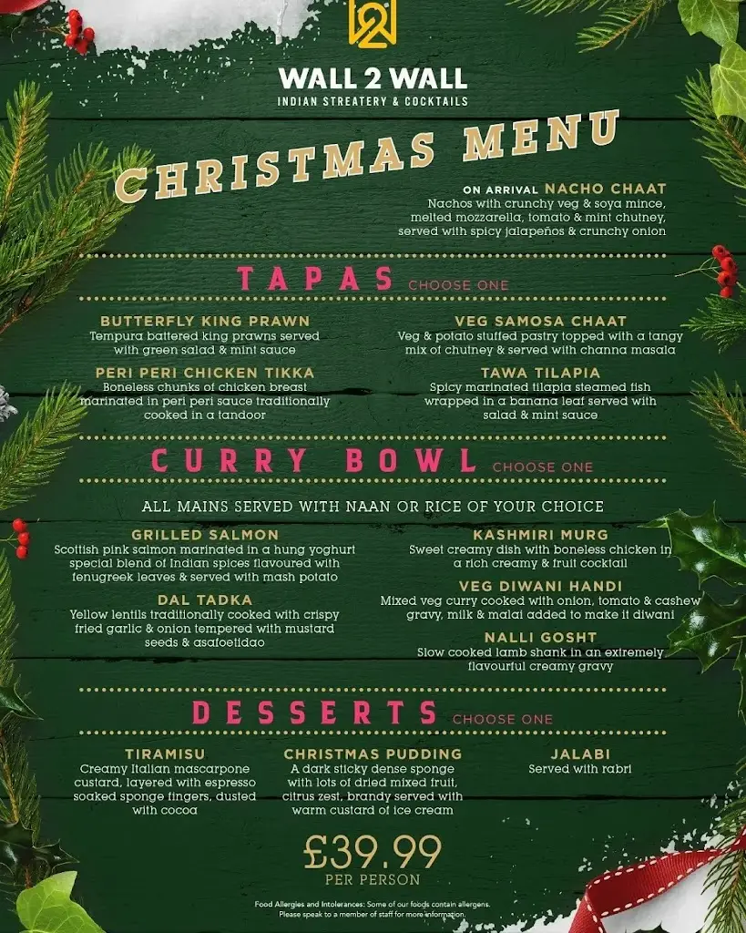 Menu_Wall 2 Wall - Kidderminster_Cookley_image_4