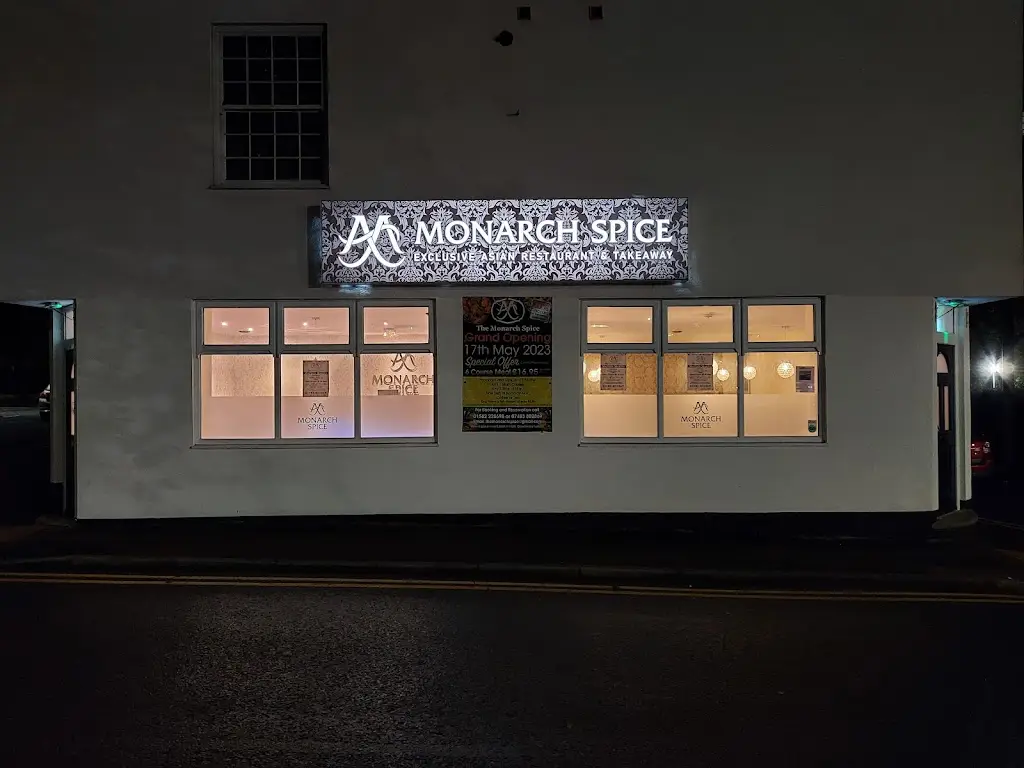 The Monarch Spice (Kidderminster) restaurant in Cookley