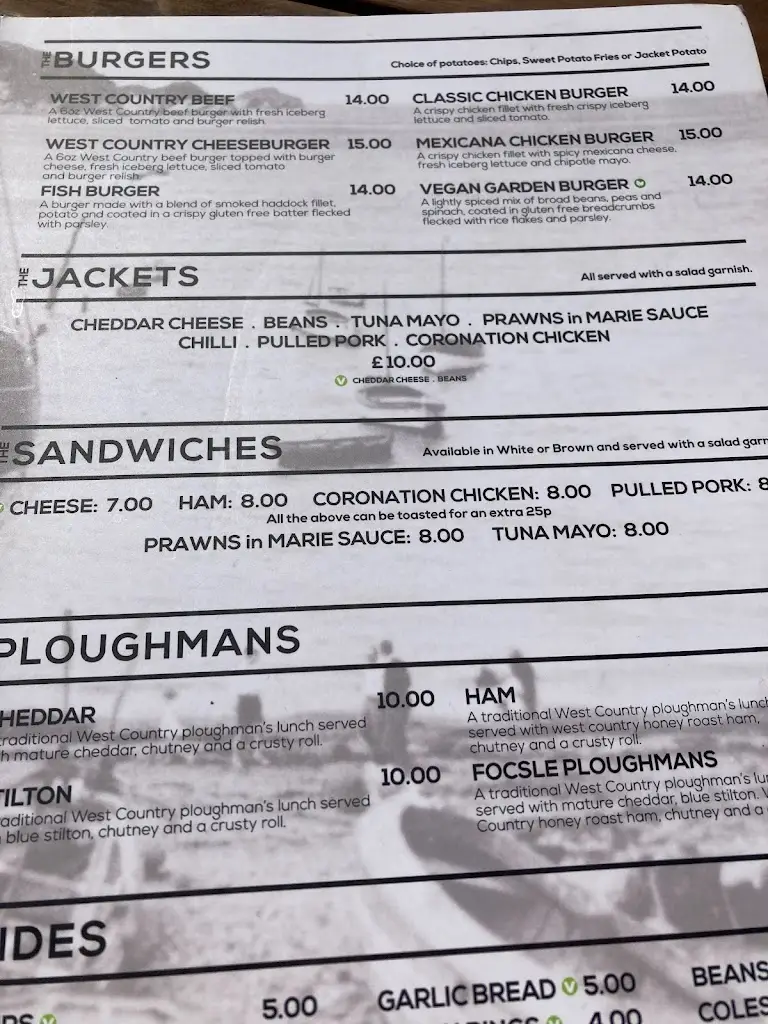 Menu_Focsle Inn_Combe Martin_image_2