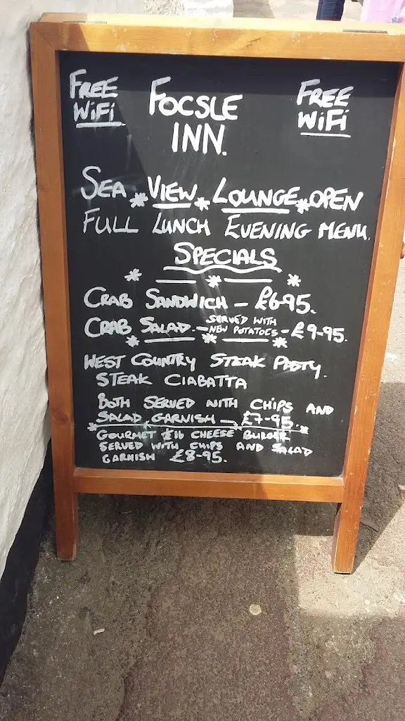 Menu_Focsle Inn_Combe Martin_image_4