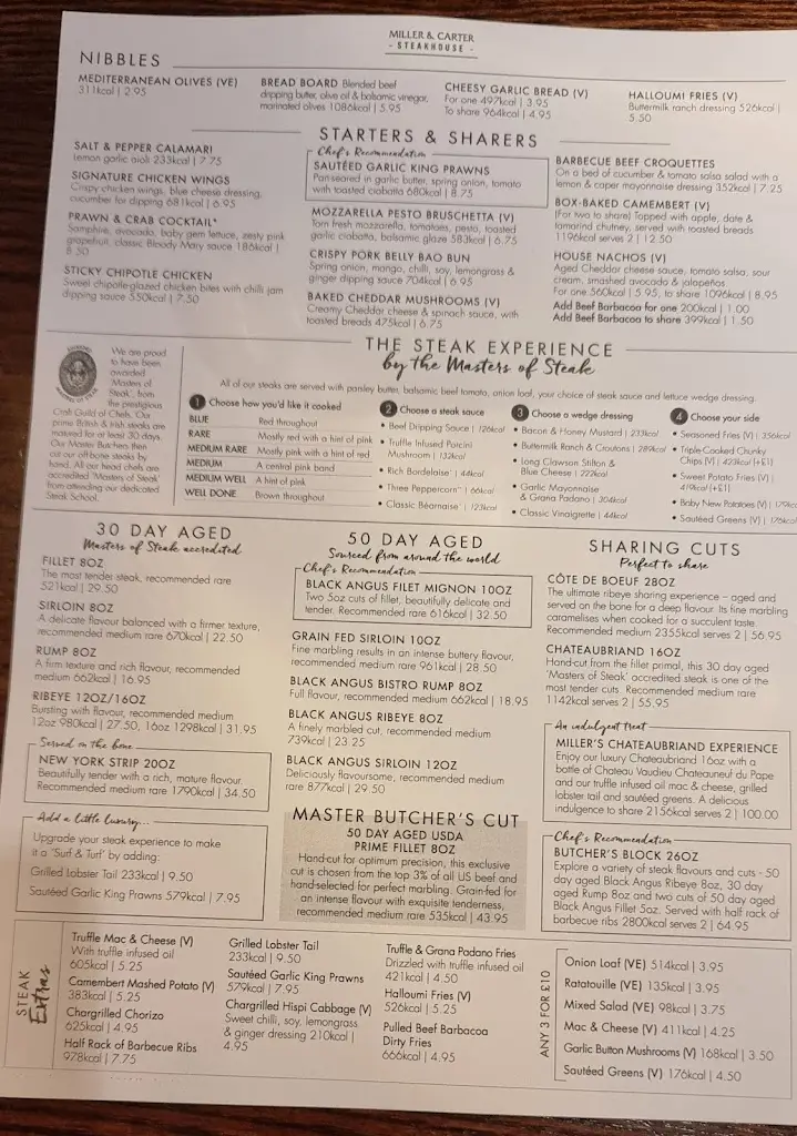 Menu_Miller & Carter Bessacarr_Armthorpe_image_3