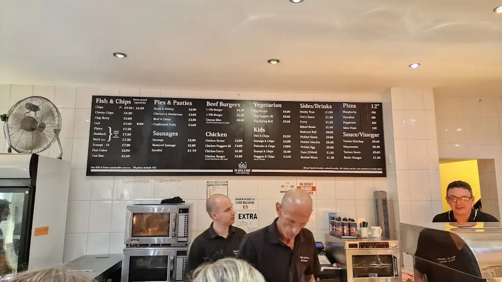 Menu_The Black & White_Combe Martin_image_2