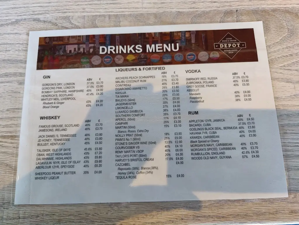Menu_Depot Eatery_Combe Martin_image_2