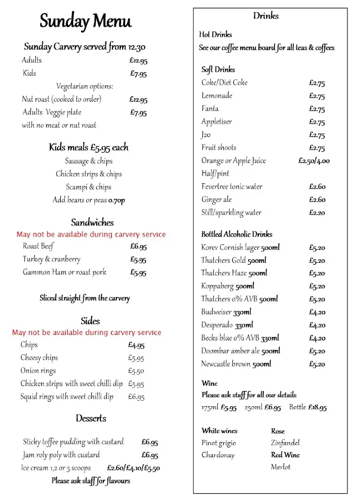 Menu_The Capstone Restaurant_Combe Martin_image_2