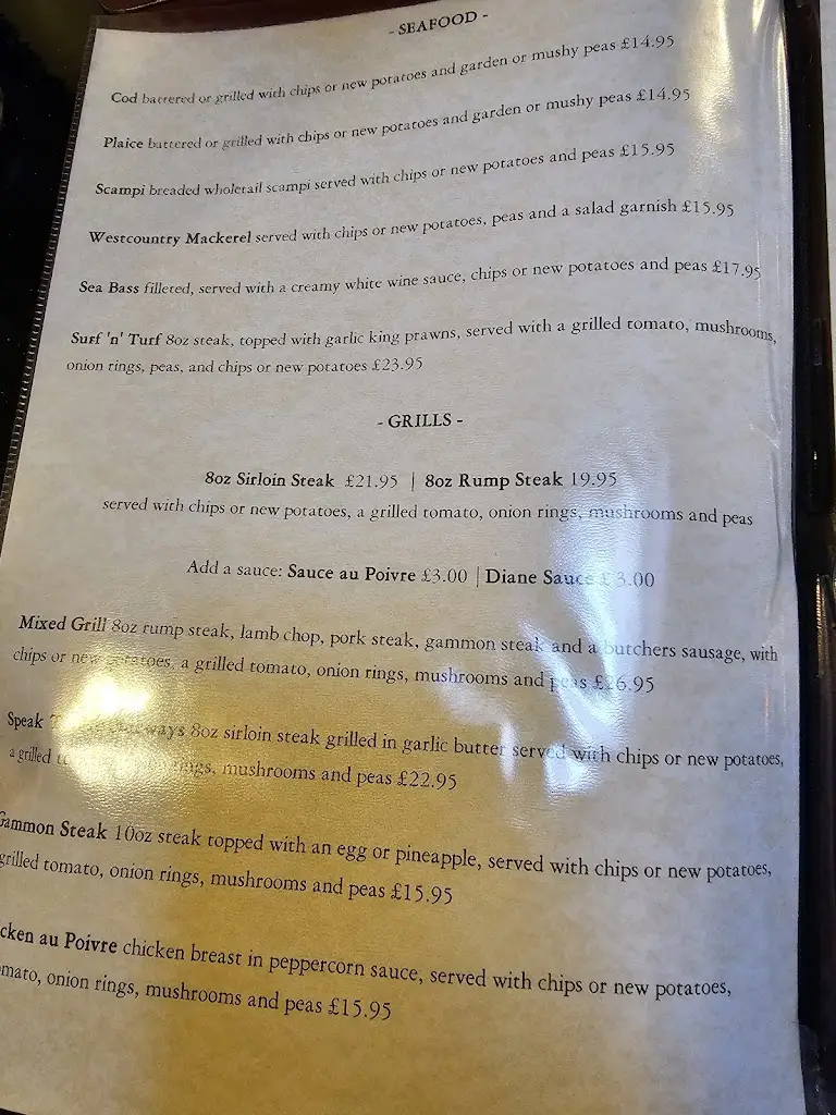 Menu_The Smugglers Restaurant_Combe Martin_image_4