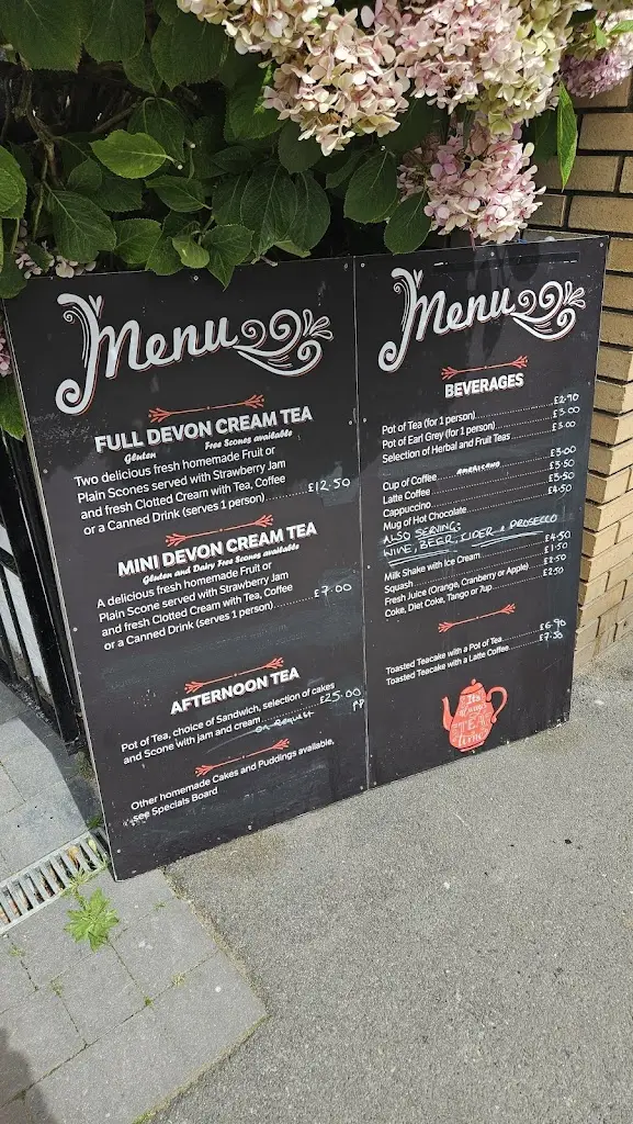 Menu_St James Tea Room_Combe Martin_image_1