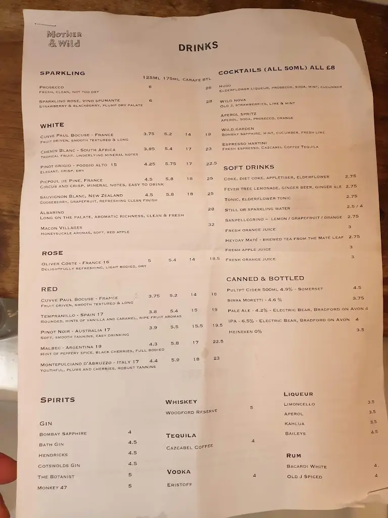 Menu_Mother & Wild_Corsham_image_2