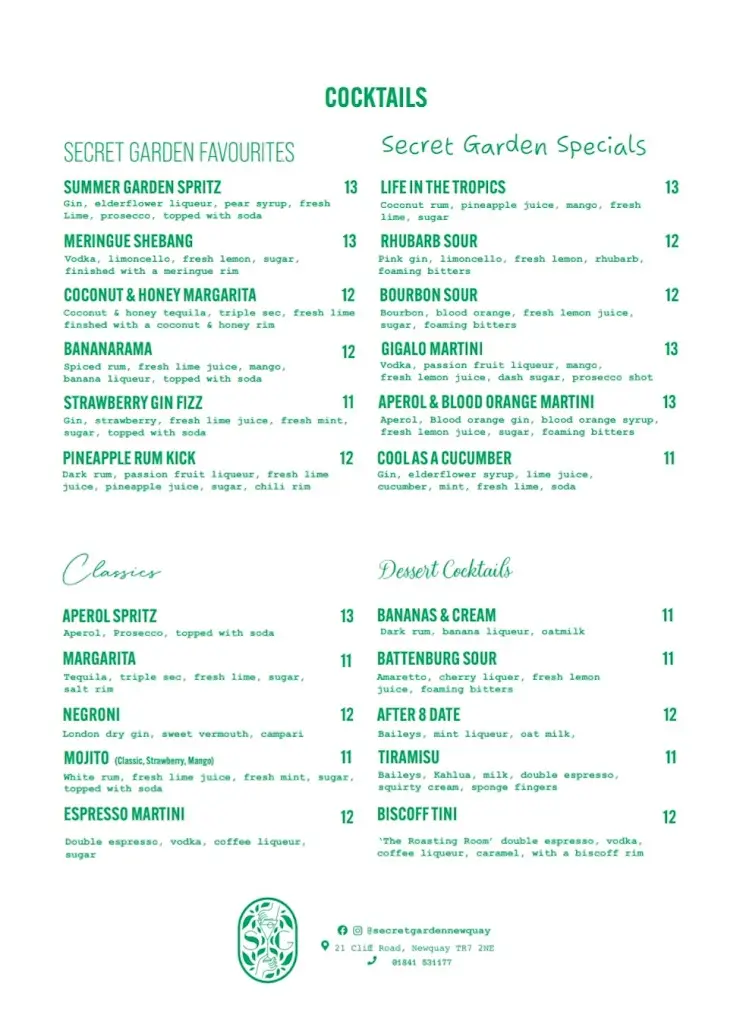 Menu_Secret Garden_Cornwall_image_3