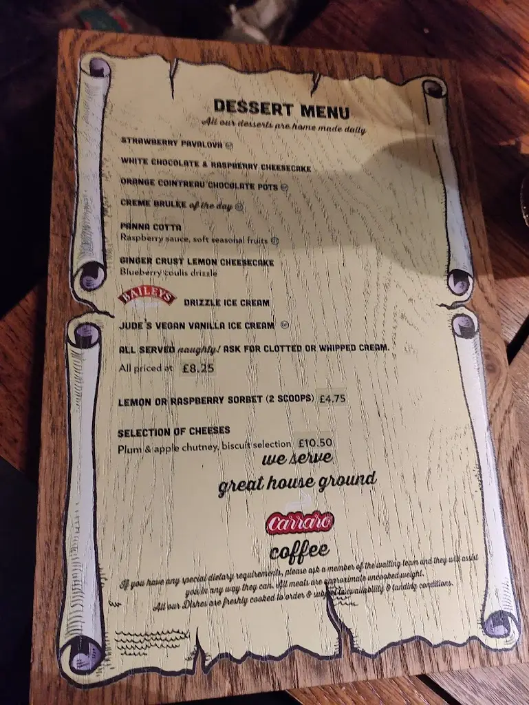 Menu_Smugglers Cott Restaurant_Cornwall_image_2