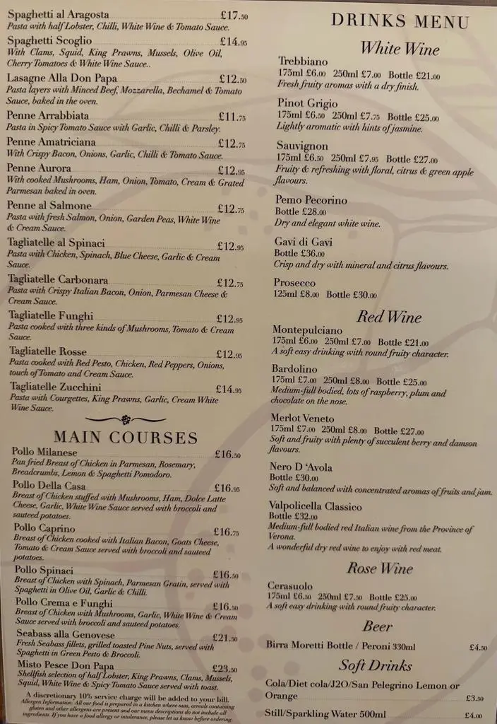 Menu_Don Papa_Addlestone_image_1