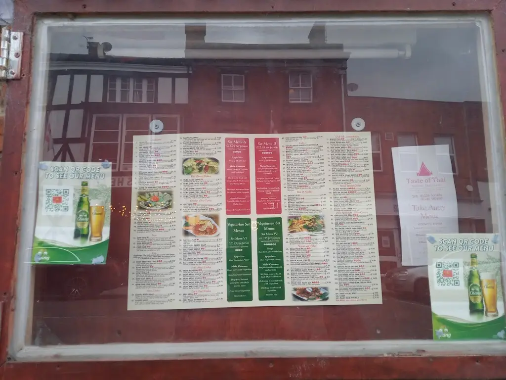 Menu_Taste Of Thai Restaurant_Ashby de la Zouch_image_1