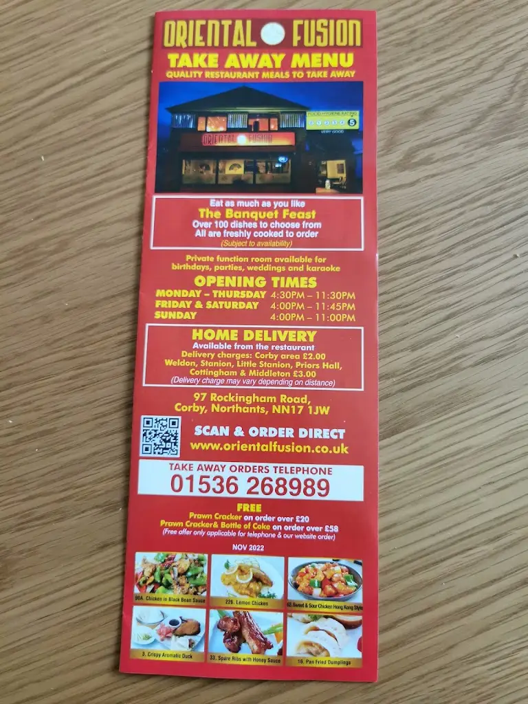 Menu_Oriental Fusion_Corby_image_1