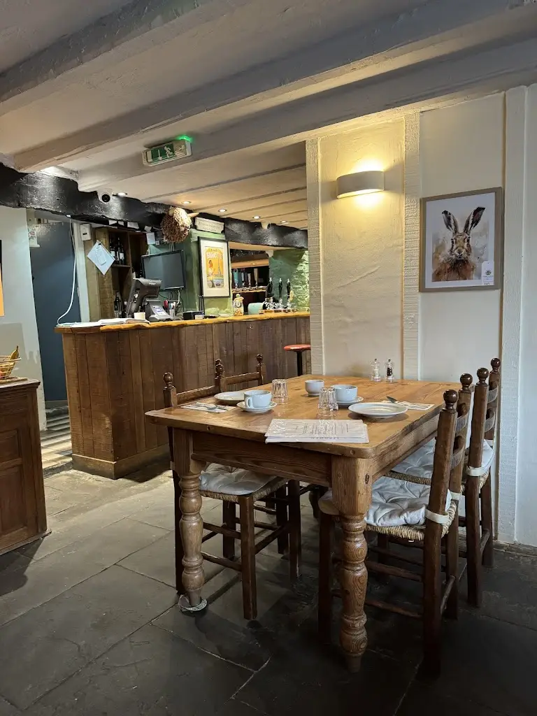 The Rams Head Inn restaurante en Copplestone