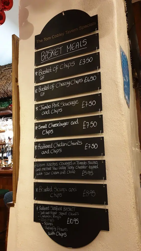 Menu_Tom Cobley Tavern_Copplestone_image_4