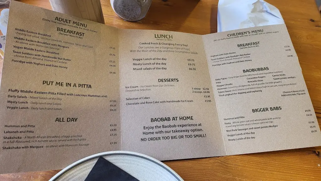 Menu_Baobab Cafe_Copplestone_image_1