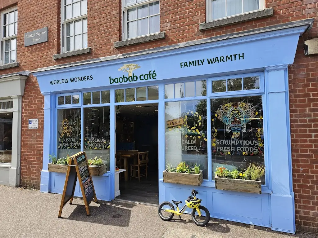 Baobab Cafe restaurant in Copplestone
