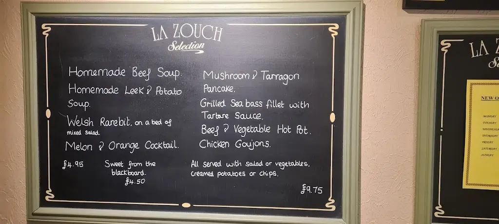 Menu_La Zouch Coffee House Restaurant & Cellars_Ashby de la Zouch_image_1