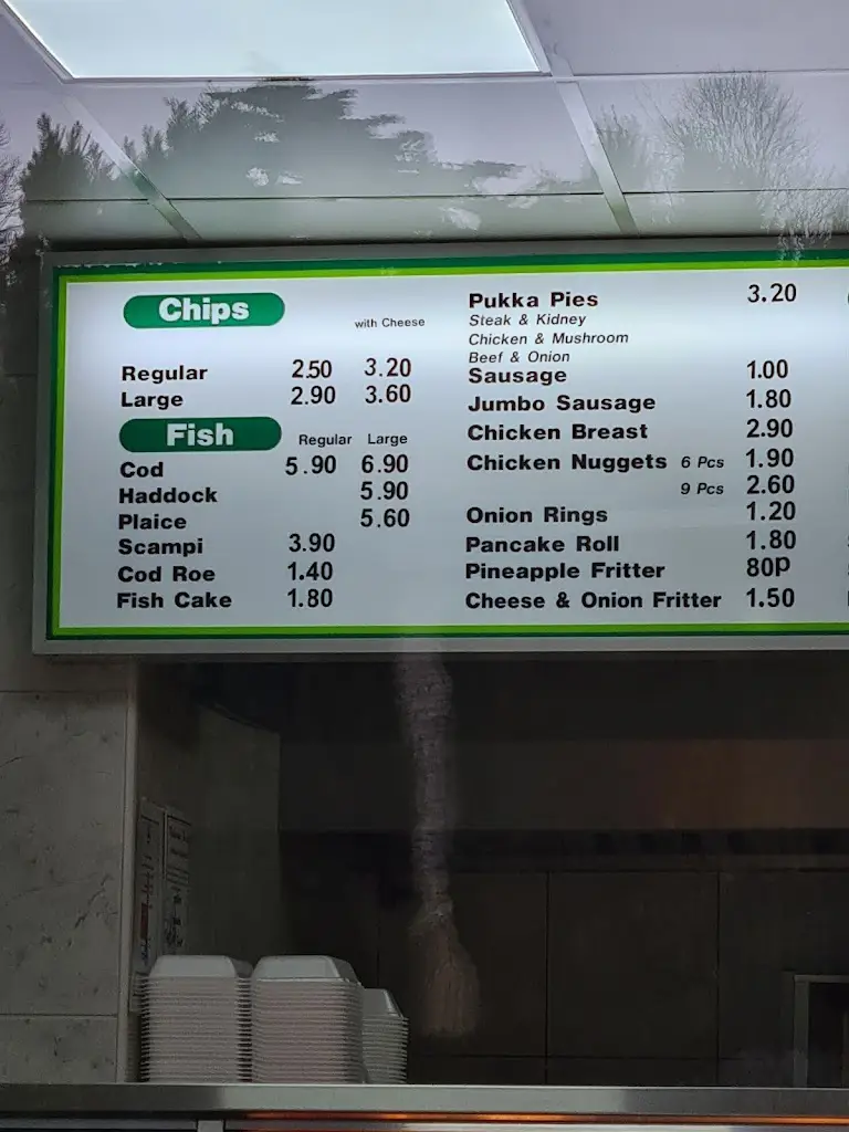 Menu_The Chip Shop_Cottesmore_image_2