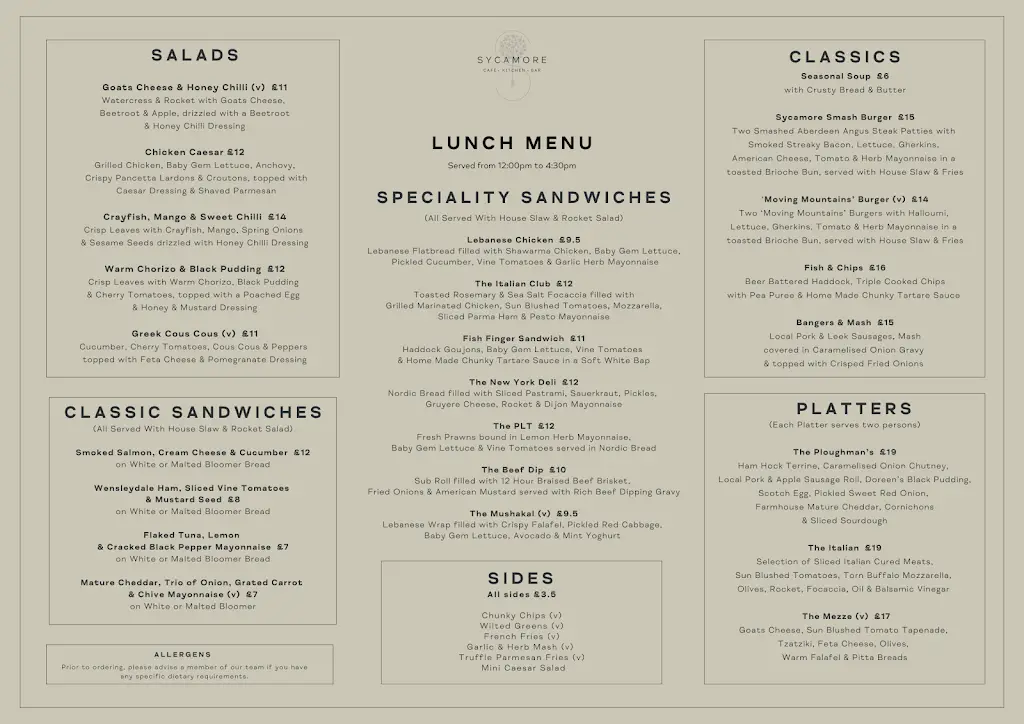 Menu_Sycamore Corbridge_Corbridge_image_2