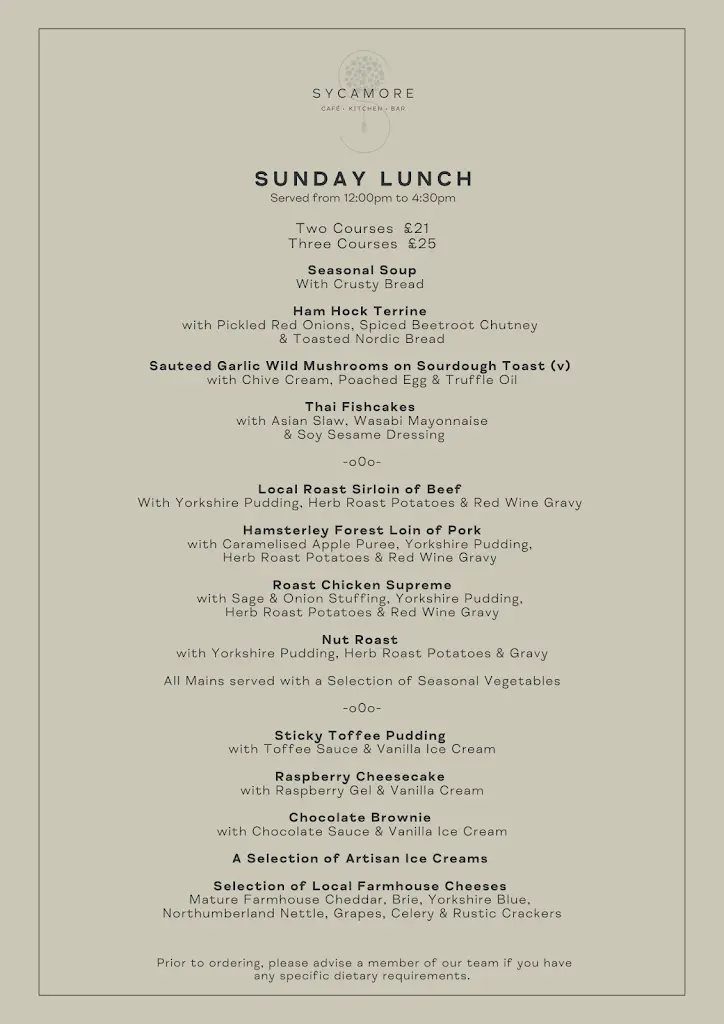 Menu_Sycamore Corbridge_Corbridge_image_4