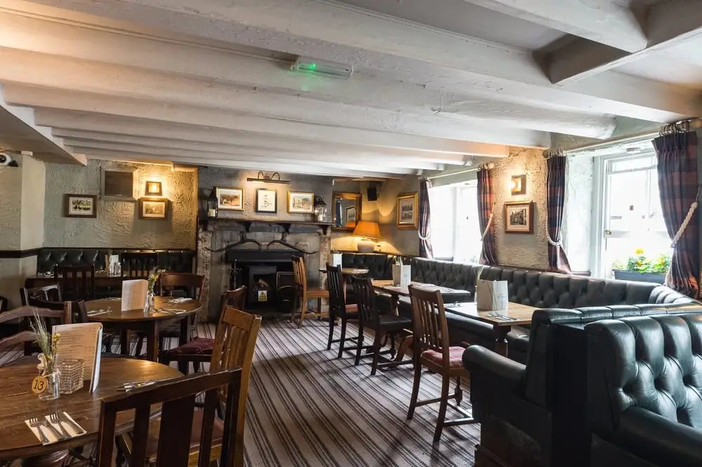 Black Bull restaurant in Corbridge