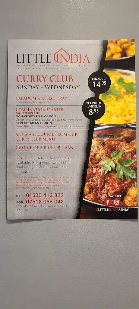 Menu_Little India Ashby_Ashby de la Zouch_image_1