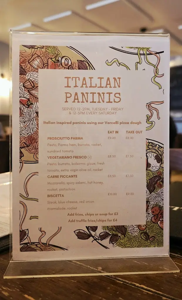 Menu_Vercelli Restaurant Hexham_Corbridge_image_1