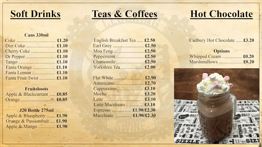 Menu_Smoked Wiener BBQ@Conis-Bar_Conisbrough_image_4