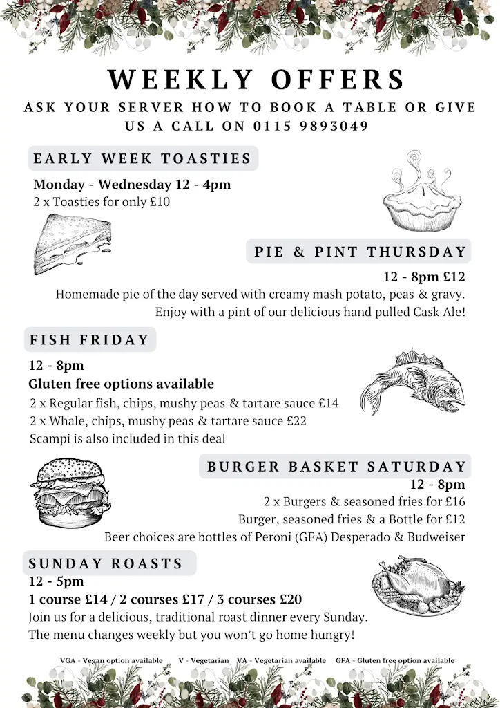 Menu_The Manvers Arms at Cotgrave_Cotgrave_image_3