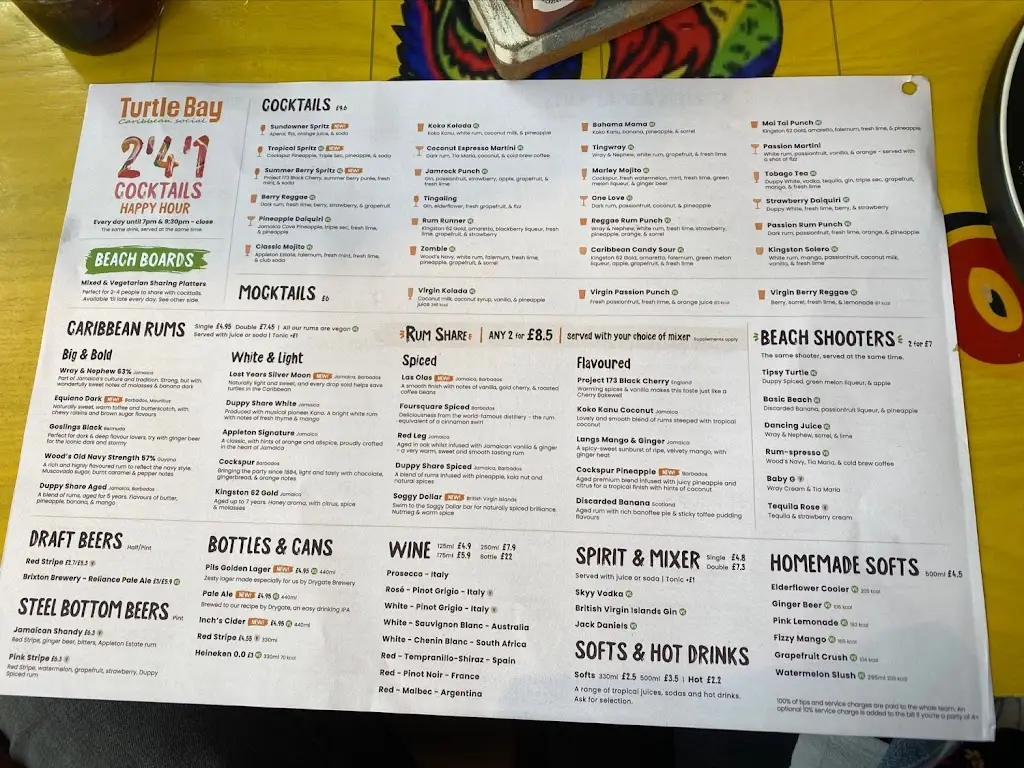 Menu_Turtle Bay Coventry_Coventry_image_4