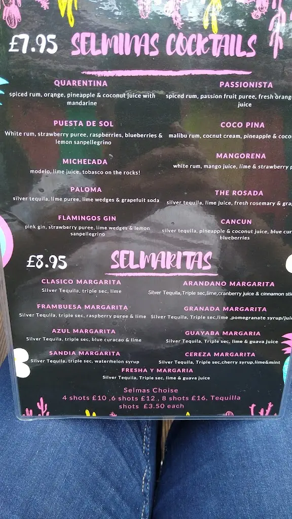 Menu_Selminas Restaurant & Bar_Coventry_image_3