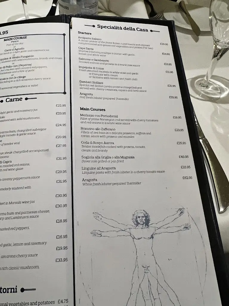 Menu_Ristorante Da Vinci_Coventry_image_3