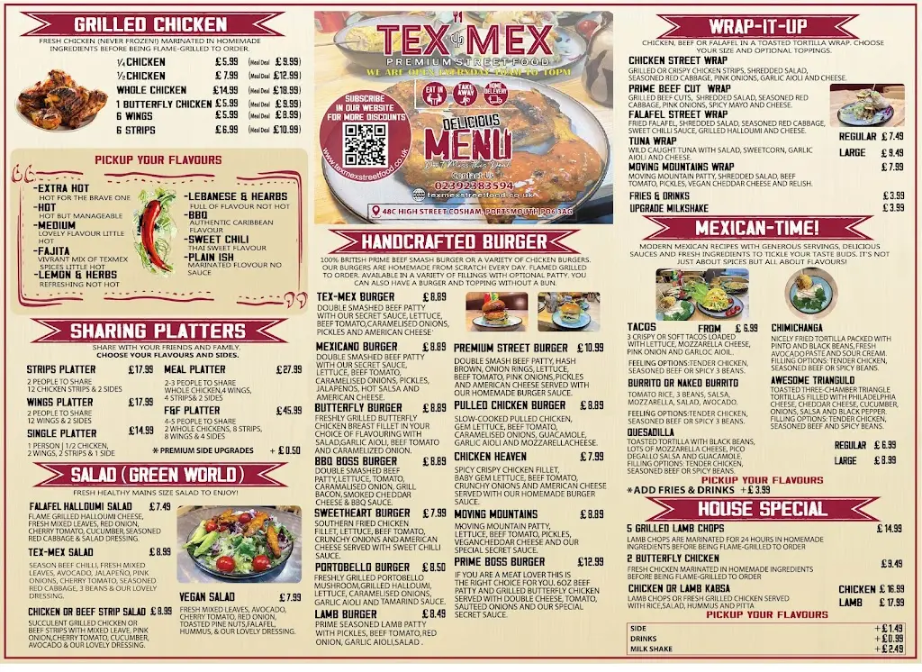 Menu_Tex Mex Premium Street Food_Cosham_image_1