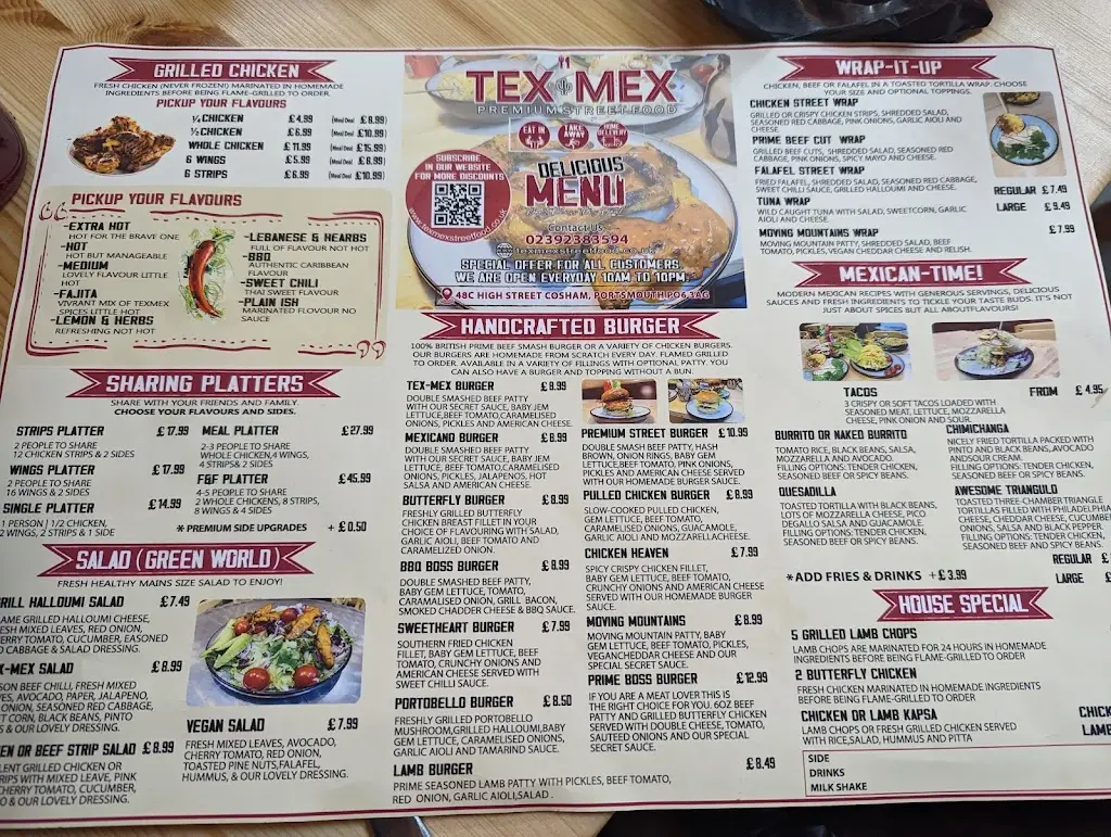 Menu_Tex Mex Premium Street Food_Cosham_image_3