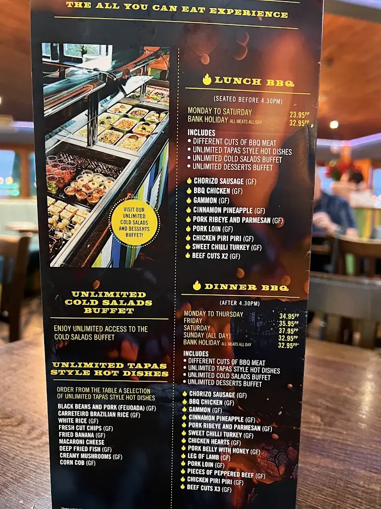 Menu_Casa Brasil Portsmouth_Cosham_image_1