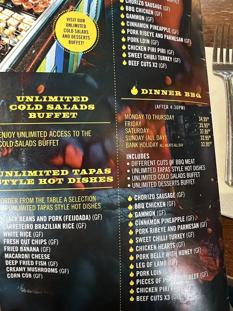 Menu_Casa Brasil Portsmouth_Cosham_image_2