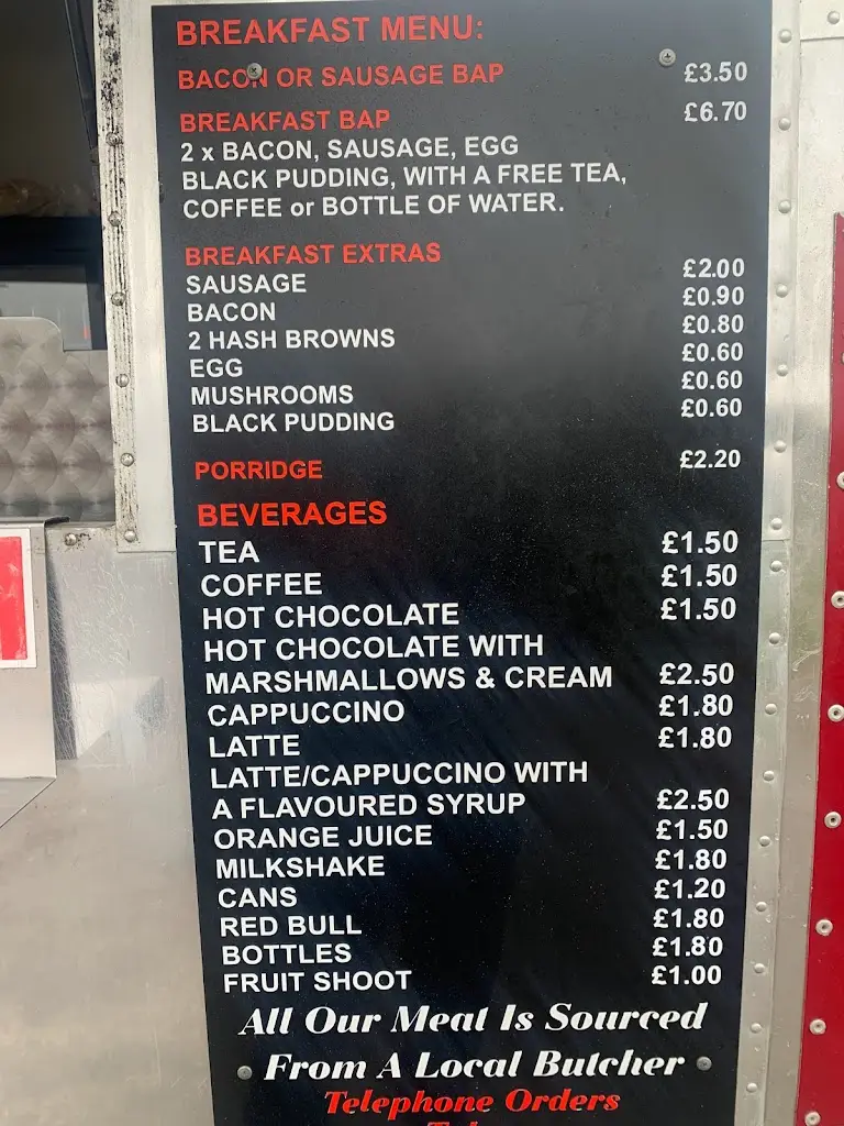 Menu_Route 66 Burger bar_Cosham_image_3