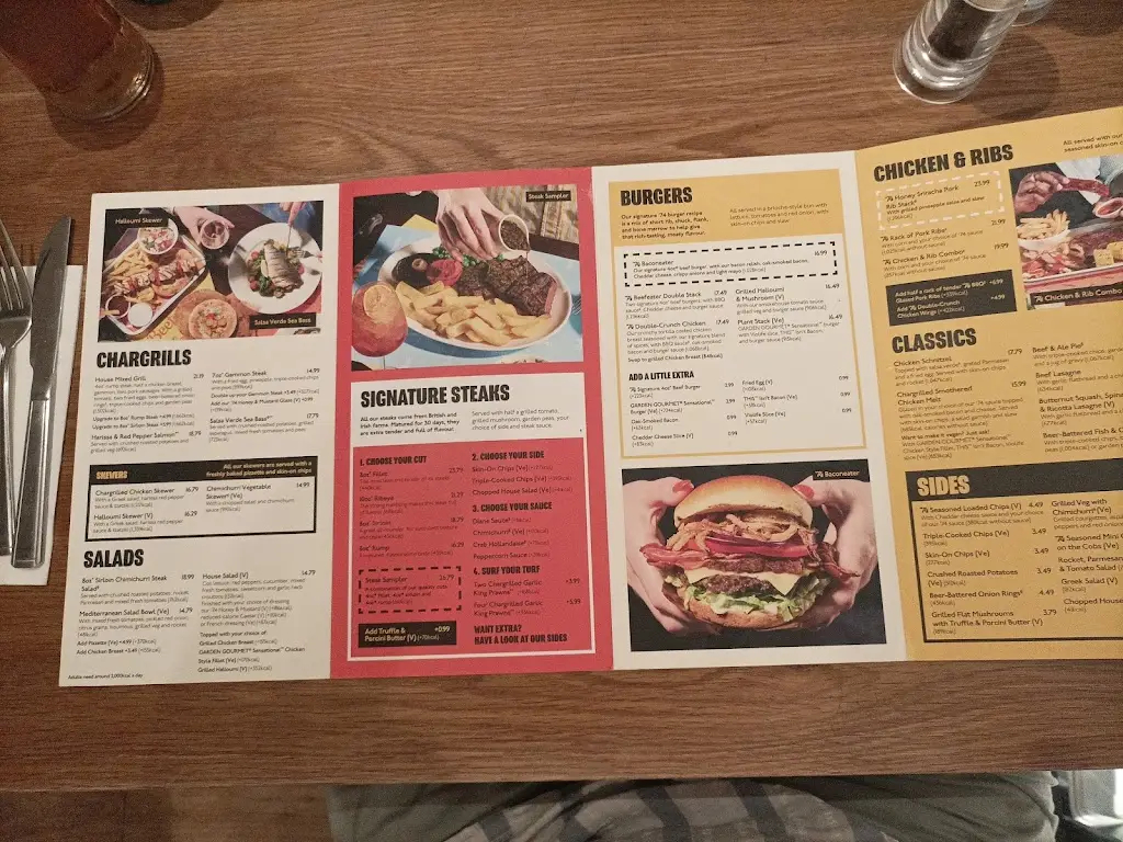 Menu_Harbour Lights Beefeater_Cosham_image_1