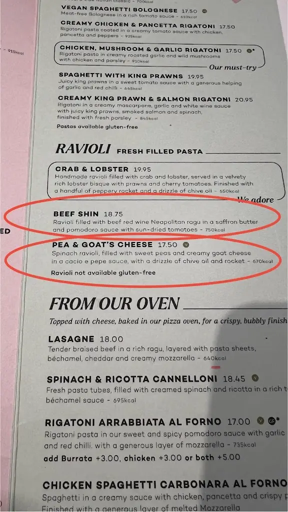 Menu_Prezzo Italian Restaurant Port Solent_Cosham_image_1