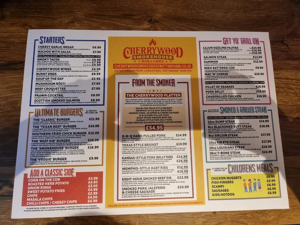 Menu_Cherrywood Smokehouse Bar & Grill_Cradley Heath_image_3