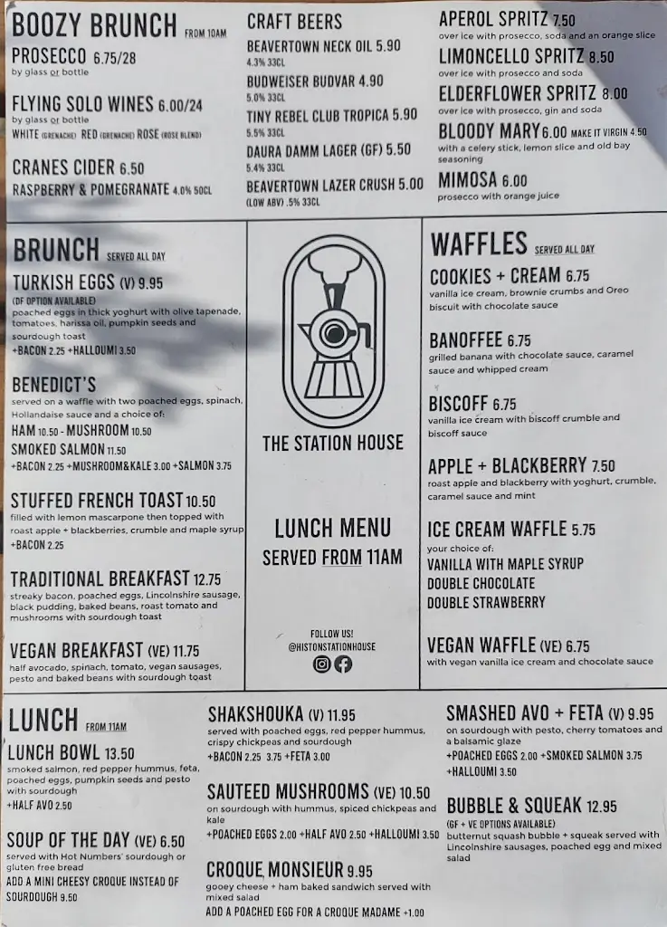 Menu_Histon Station House Ltd_Cottenham_image_1