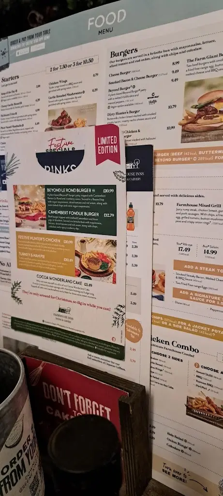 Menu_Willow Farm - Dining & Carvery_Cramlington_immagine_4