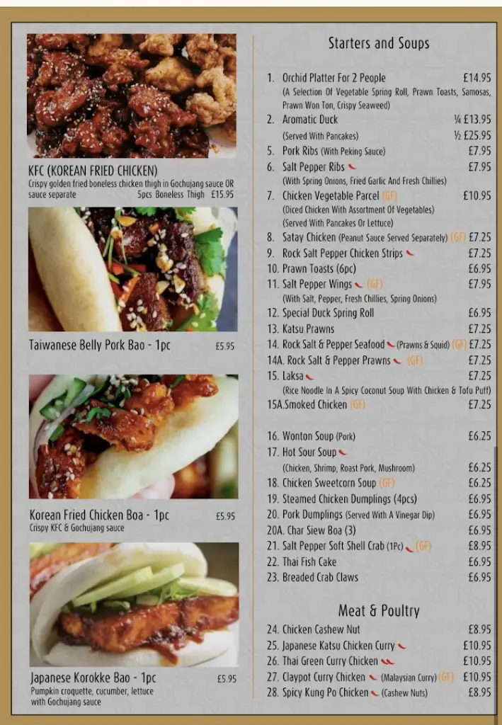 Menu_Singapore Orchid_Coulsdon_image_1