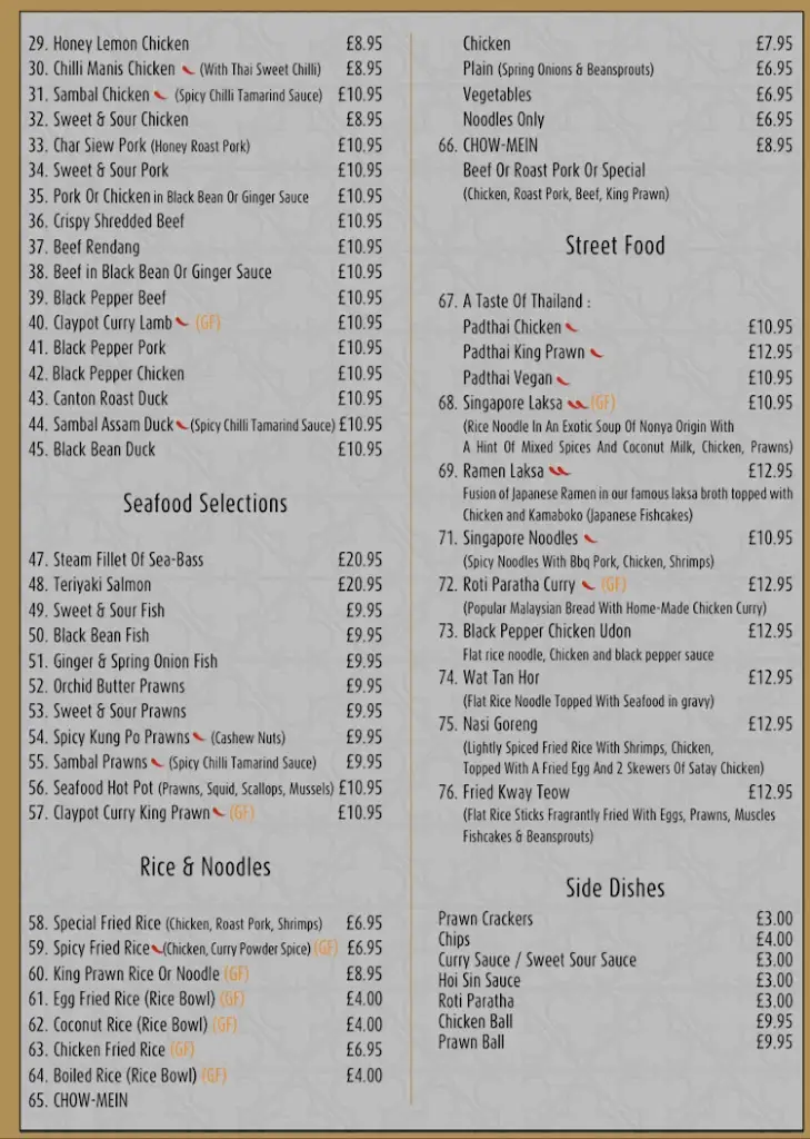 Menu_Singapore Orchid_Coulsdon_image_3