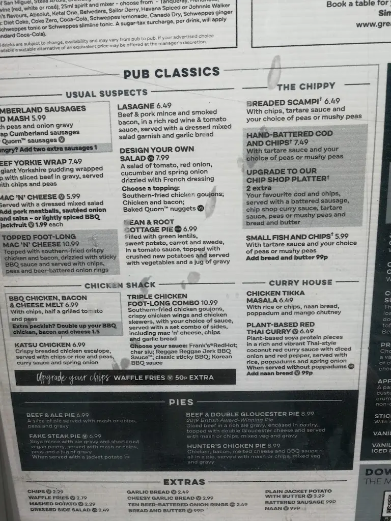 Menu_The Pembroke_Coulsdon_image_3
