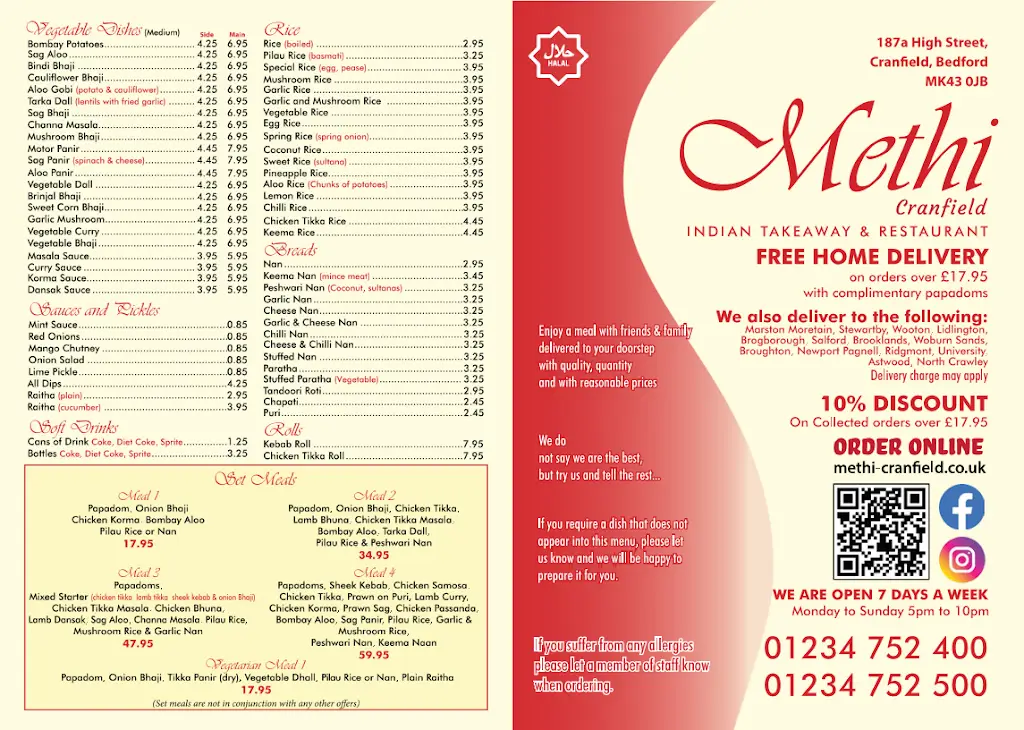 Menu_Methi Cranfield_Cranfield_image_2